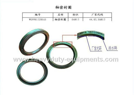 China sinotruk spare part axle seal ring part number AZ9981320161 for howo trucks supplier