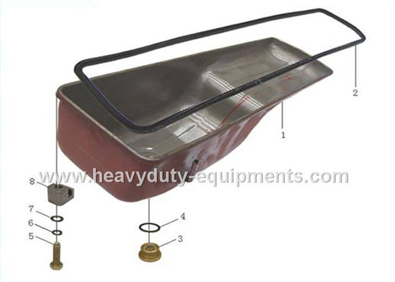 China Sinotruk Construction Equipment Spare Parts Howo Trucks Oil Pan 61800150015 supplier