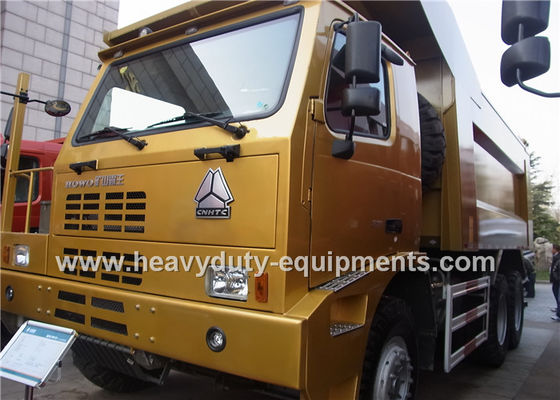 China heavy loading HOWO dump Truck with Chassis with WABCO System / Strengthen Bumper supplier