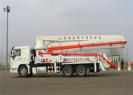 China Concrete Pump Trailer 48m boom supplier
