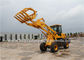 1.6T 0.8m3 Wheel Loader With Strengthen Axle Quick Hitch Pallet Fork Grass Grapple supplier