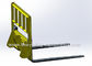 1.25m quick coupler pallet fork with ISO standard and 2365mm max.dumping supplier