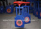High resilience of rubber liners knife gate valve in high sealing performance supplier