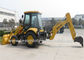 SDLG B877 8.4 Tons Backhoe Loader Machinery For Road Construction 0.18M3 Digger Bucket supplier
