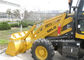 SDLG B877 8.4 Tons Backhoe Loader Machinery For Road Construction 0.18M3 Digger Bucket supplier