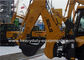 Weichai Engine Road Construction Equipment Backhoe Loader B877 With 6 In 1 Bucket supplier