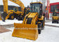 1800kg SDLG Backhoe Loader B877 Equipment For Road Construction Low Fuel Consumption supplier