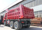 6x4 mining dump truck with HW7D cab and reinforce frame ISO / CCC Approved supplier