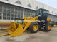 Yellow Or White Color SINOMTP LG938 Wheel Loader With 1.8m³ Bucket For Construction Using supplier