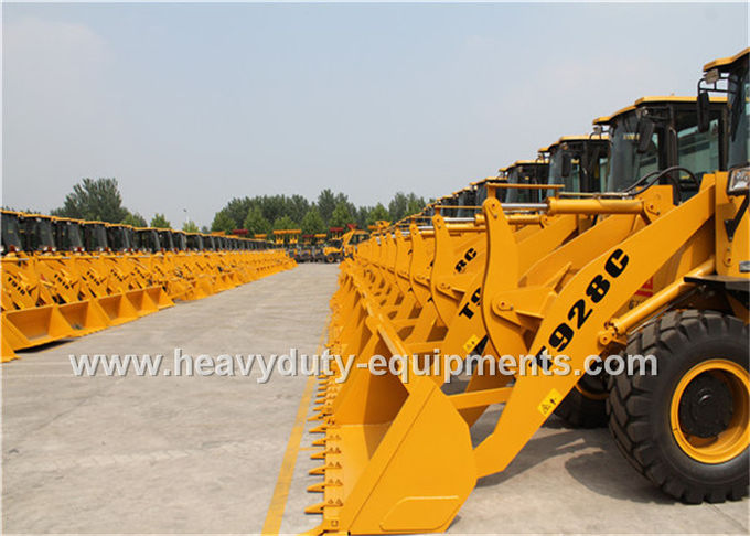 1.6 Ton New Model Wheel Loader T930L Luxury Cabin With Air Condition Yellow Color
