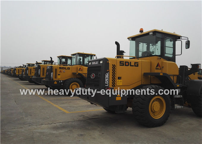 Wheel loader SDLG LG936L 3tons Loading Capacity With 1.8m3 Standard Bucket SDLG Axle