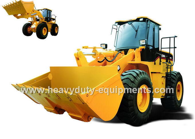 XGMA XG962H wheel loader with 4850kg operating weight of loading