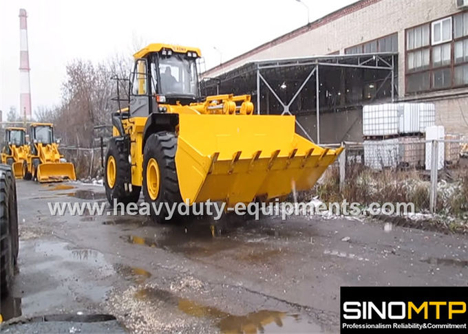 XGMA XG982H wheel loader with 3.5-4.4m³ bucket , 8000kg loading capacity, ZF gearbox