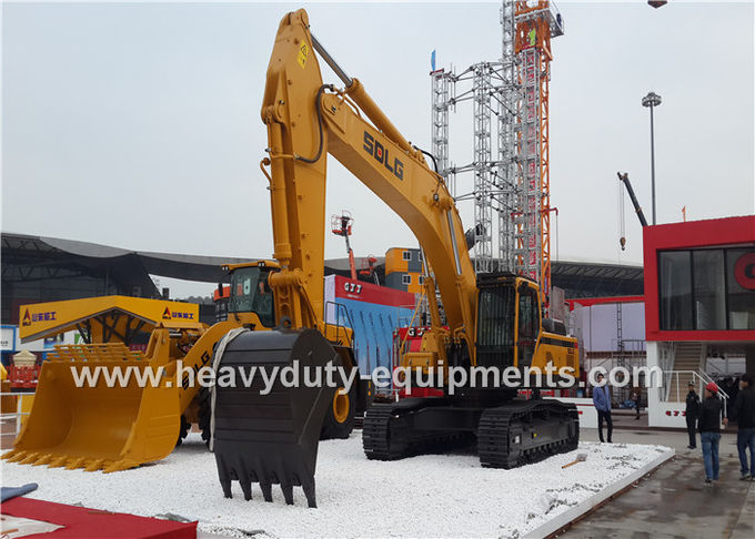 SDLG 36ton hydraulic excavator LG6360E with pilot operation 37800kg operating weight