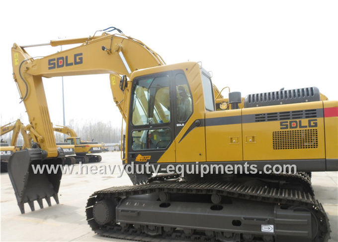 Hydraulic excavator LG6250E with FOPS cabin and standard rod in VOLVO techinique