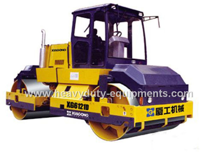 XGMA XG6201P road roller with compaction width of 2260mm and YC6B125-T10 engine