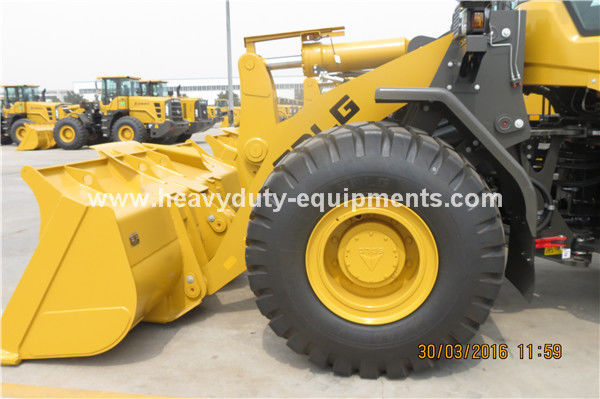 SDLG 5T 3m3 Wheel Loader with Weichai 162kw , SDLG Heavy Axle, ZF Transmission for option