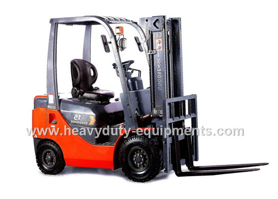 China NISSAN K21 31Kw Engine Industrial Forklift Truck 4 Cylinder Full Free Lift Mast supplier