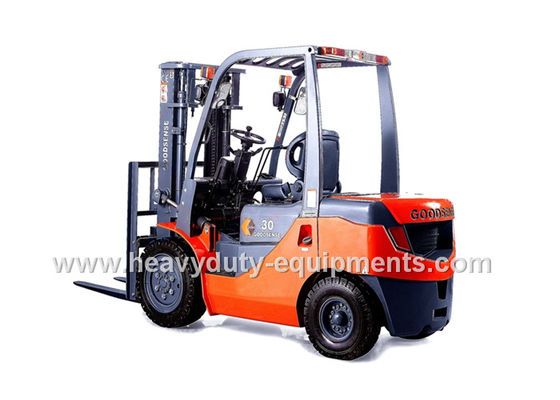 China FY30 Gasoline / LPG forklift , 3000mm Lift Height Counterbalance Forklift Truck supplier
