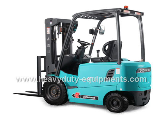 China LCD Instrument Forklift Lift Truck Battery Powered Steering Axle 2500Kg Loading Capacity supplier