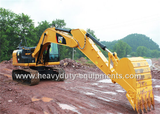China Cat C7.1 Engine Hydraulic Crawler Excavator 6720mm Max Digging Depth supplier
