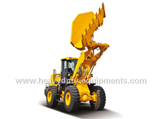 China side dumping bucket of SDLG wheel loader with 2.5ton rated load supplier