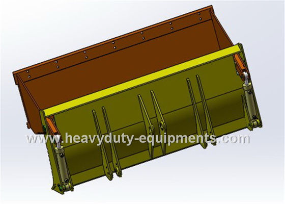 China Quick coupler GP bucket of 6300kg operating weight and 1m3 bucket supplier