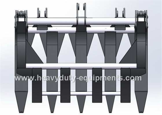 China grass grapple optional attahcment to SDLG wheel loader of 2.0t rated load supplier