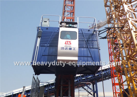 China 36M / Min Construction Hoist Elevator , Construction Site Elevator Safety Vertical Transporting Equipment supplier
