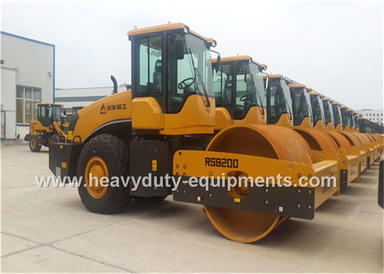 China SDLG RS8200 Road Construction Equipment Single Drum Vibratory Road Roller 20tons Deutz Engine supplier