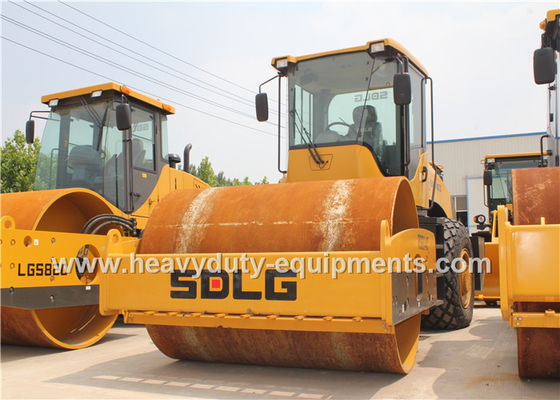 China SDLG RS8140 Road Construction Equipment Single Drum Vibratory Road Roller 14Ton supplier