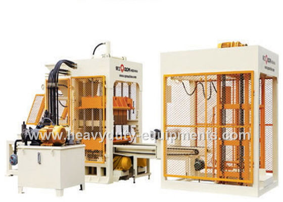 China 7.5 Ton Automatic Block Making Machine , 6 Pieces Per Mould Brick Forming Machine supplier