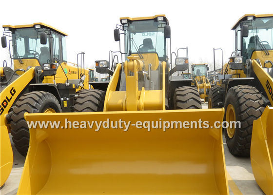 China SDLG wheel loader LG953 five tons loading capacity with rock bucket 2.4m3 supplier