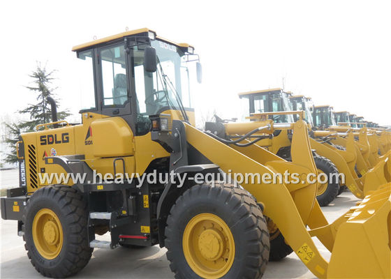 China 2m3 LG938L Wheel Loader / Payloader ROPS Cab Air Condition Pilot Contol SDLG Axle supplier