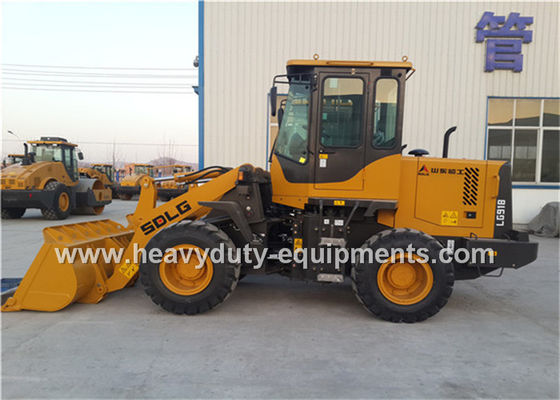 China High End SDLG Wheel Loader LG918 Yuchai Engine 1800Kg Rated Load supplier