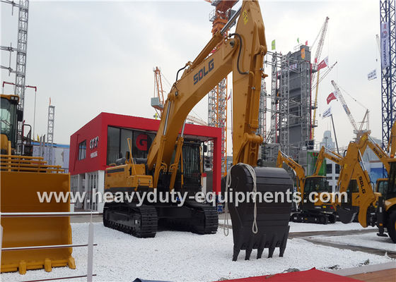 China Mechanical Crawler Mounted Excavator 2M3 Bucket 35° Climbing Angle Pilot Operation supplier