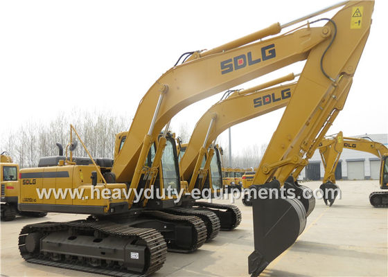 China Crawler Type Hydraulic Grab Heavy Duty Excavator Five Clamp 0.9M3 Bucket supplier