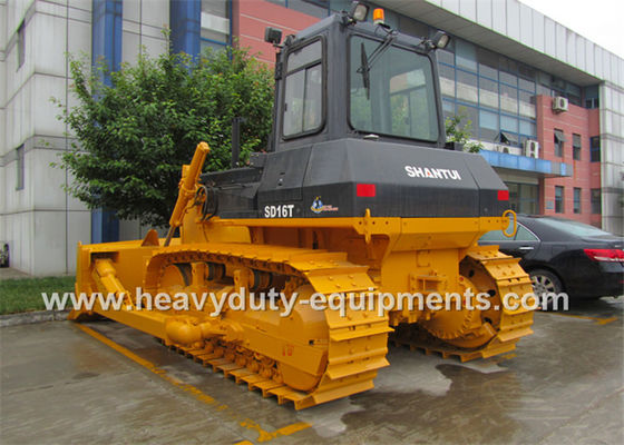 China Extra Swamp Shantui Dozer Hydraulic System 485mm Blade Drop Below Ground supplier