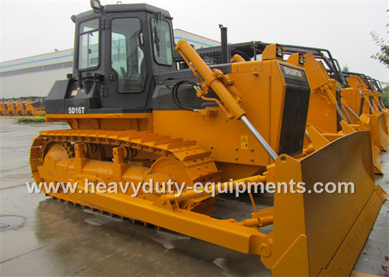 China Mechanical Hydraulic Bulldozer ,  7.5m3 U - Blade Shantui SD16 Bulldozer supplier