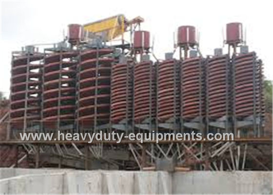 China Sinomtp Gravity Separation Equipment Spiral Chute 450, 360, 270mm Screw Pitch supplier