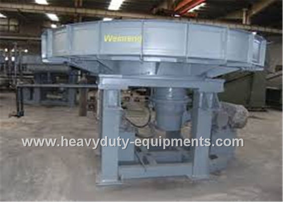 China 0.55Kw Motor Continuous Mining Equipment Rotary Disc Feeder 8.0T / H For Powder Material supplier