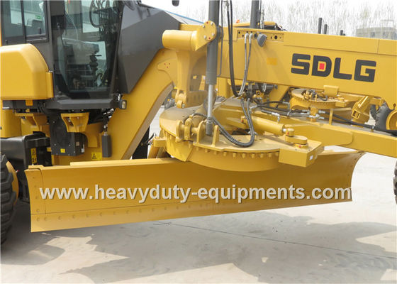 China Mechanical Road Construction Equipment SDLG Motor Grader Front Blade With FOPS / ROPS Cab supplier