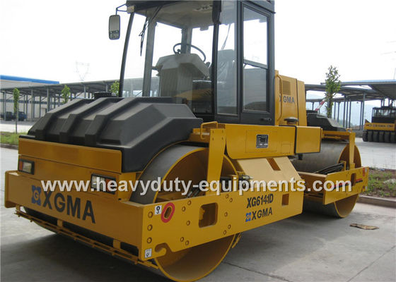 China Road Building Equipment Vibratory Tandem Roller XGMA XG6141D Cummins Engine supplier