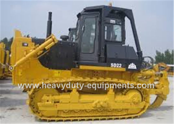 China Shantui SD22W rock bulldozer equipped with 6m3 dozing capacity Cummins engine supplier