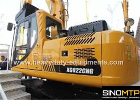 China 35° 1.6 cbm Hydraulic Crawler Excavator Heavy Equipment XGMA XG822CNG supplier