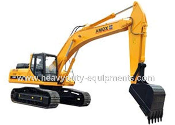 China Long Arm Hydraulic Crawler Excavator XGMA Model , ISUZU Engine Rubber Duck Excavator supplier