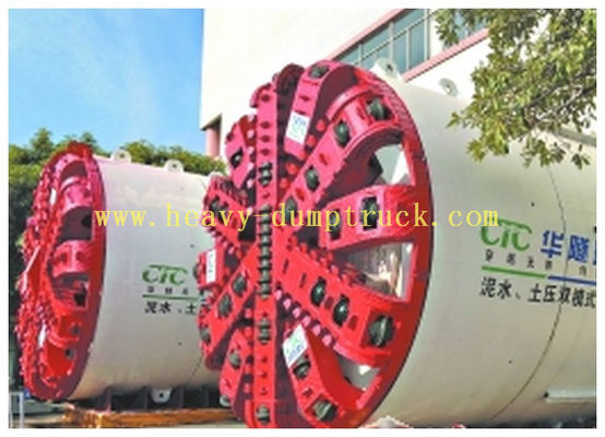 China Dual Mode TBM used with gripper / open TBM and slurry TBM for hard rock and transitional mixed formations supplier