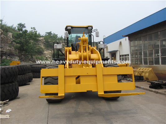 China 5Ton Wheel Loader LG956L 3m3 Bucket with Cummins Engine Hangchi Transmission Pallet Fork supplier