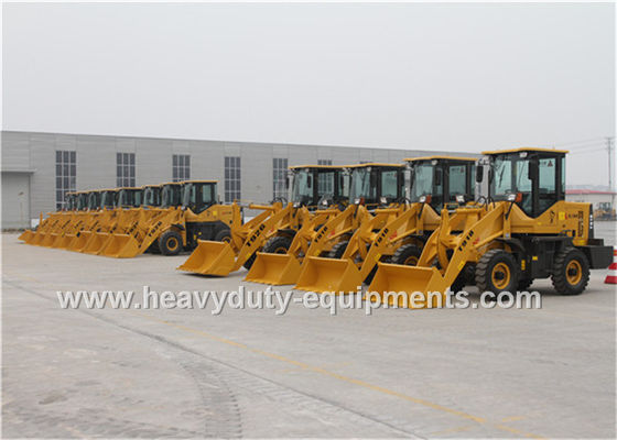 SINOMTP Mini Wheel Loader T915L With 0.8 Ton Loading Capacity 0.32m3 Bucket supplier