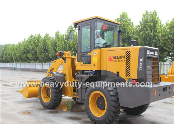 Small Front Loader T933L With Luxury Cabin Air Condition Dumping Height 3400mm supplier